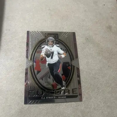 Panini Select Select Future C.J. Stroud football trading card 2024