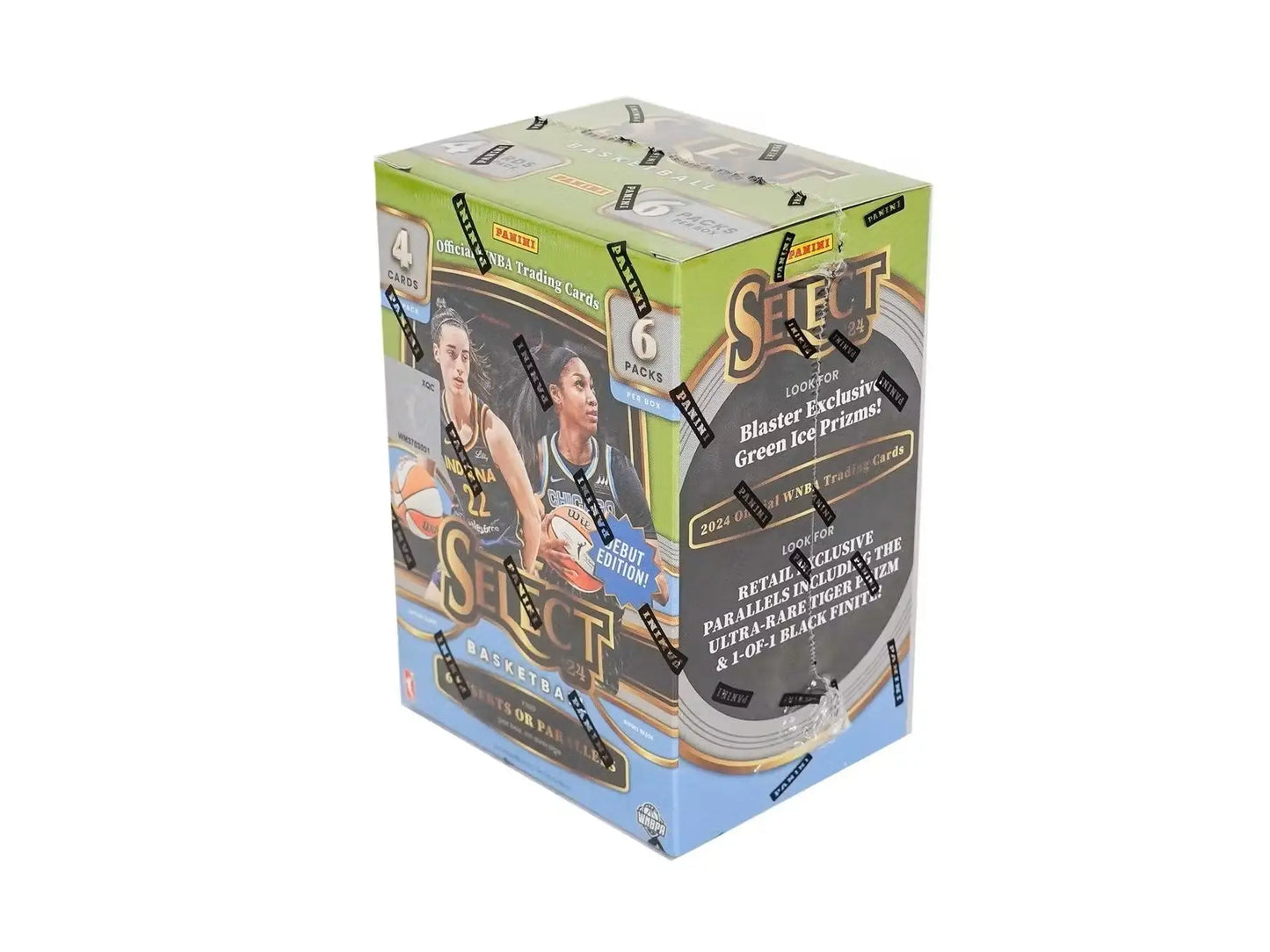 Select basketball card box from 2024 Panini Select WNBA Basketball hobby blaster