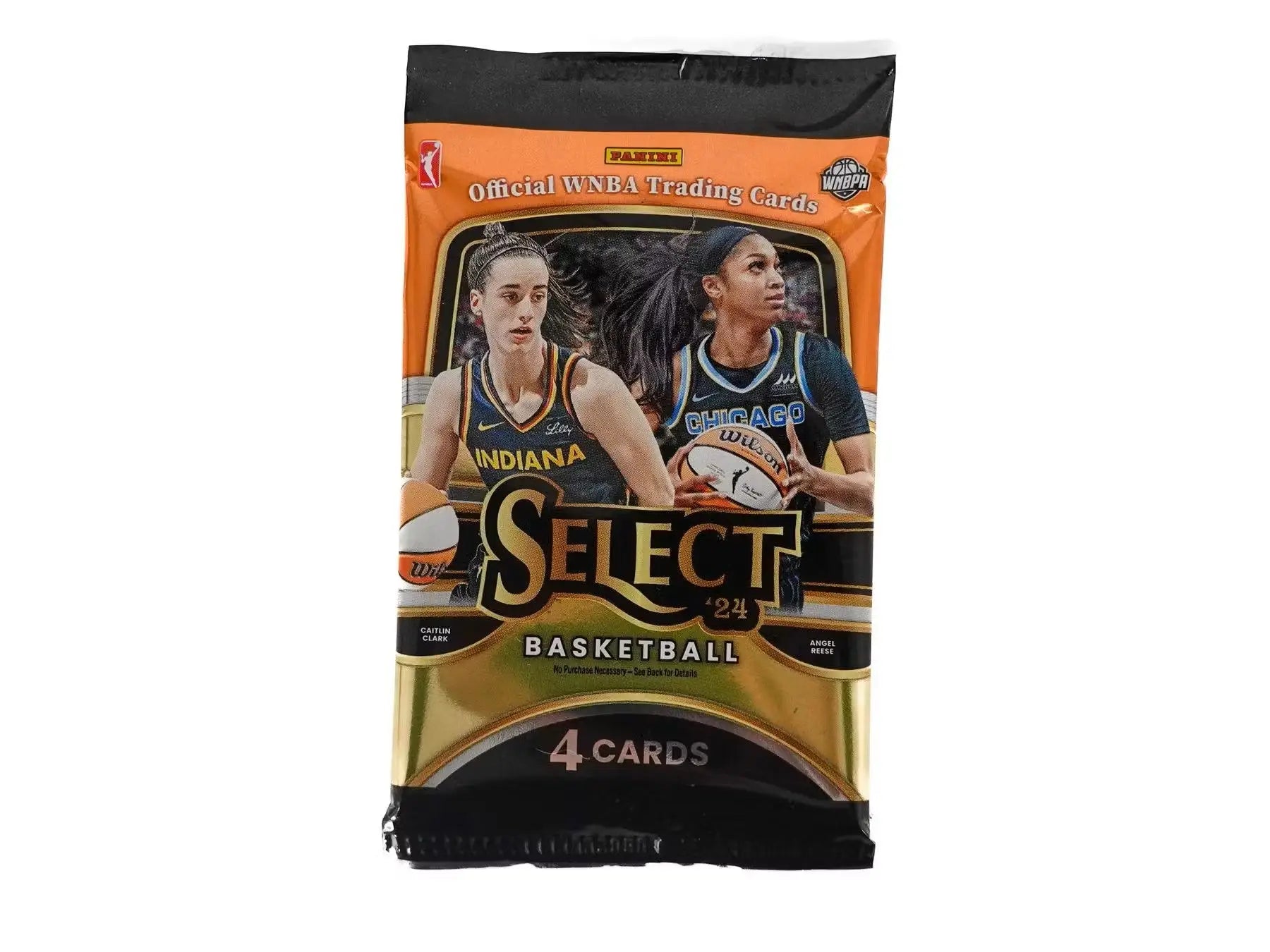 WNBA Select 24 basketball trading card pack from Panini Select WNBA Basketball hobby box