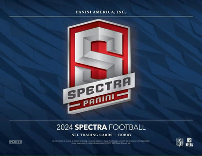 Spectra Football trading card from 2024 Panini Spectra Football Hobby Box