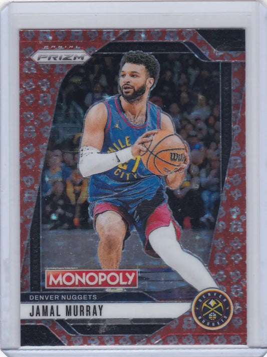 2024 PRIZM #57 JAMAL MURRAY FREE PARKING SP- DENVER NUGGETS - Trading Card