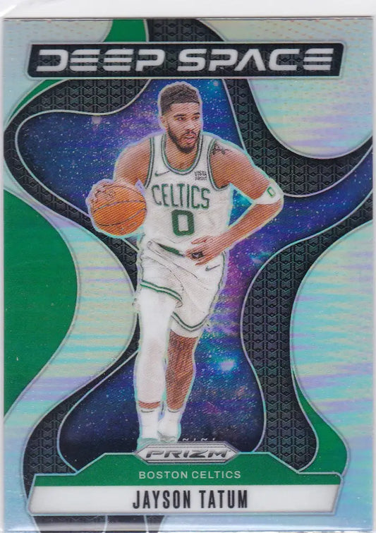 2024 PRIZM #7 JAYSON TATUM DEEP SPACE SILVER- BOSTON CELTICS - Trading Cards
