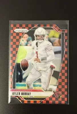 2024 Prizm Kyler Murray #1 Red & Black Checkerboard Prizm Arizona Cardinals - Trading Card