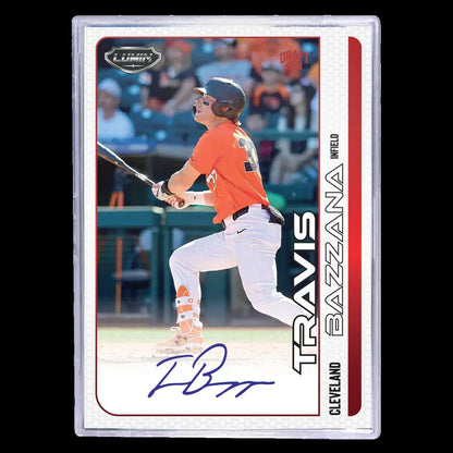 Baseball hobby box featuring Travis Bazzana autograph card from Pulse Lumin Baseball 2024