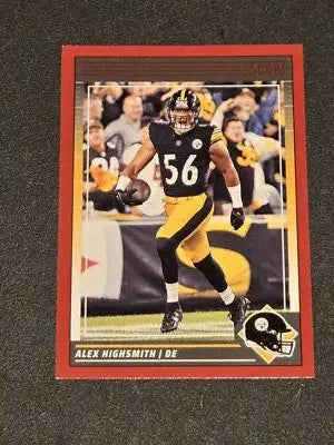 Alex Highsmith football card 2024 Score #238 highsmith red collectible display