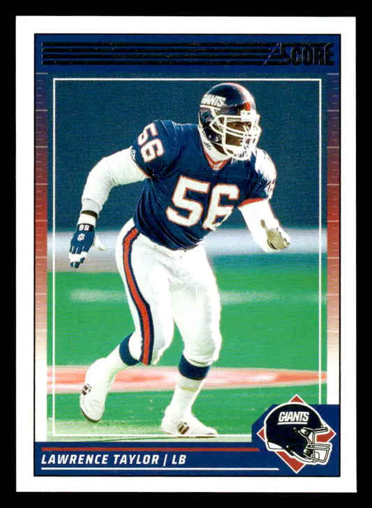 Lawrence Taylor trading card from 2024 Score #289 featuring the iconic football star