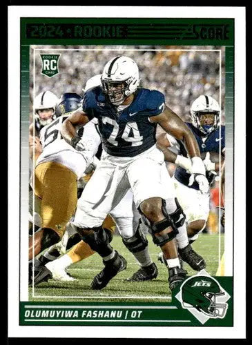 Olumuyiwa Fashanu original gloss mint rc rookie NY Jets card in product 2024 Score #314