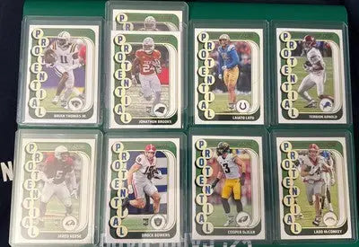 2024 Score Protential Lot Rookies 20 Cards Daniels Nix Maye & More