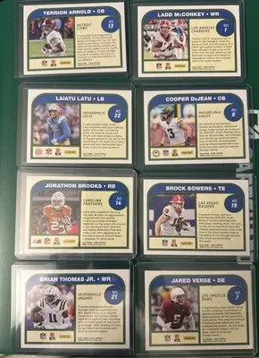 2024 Score Protential Lot Rookies 20 Cards Daniels Nix Maye & More