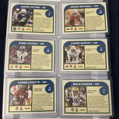 2024 Score Protential Lot Rookies 20 Cards Daniels Nix Maye & More