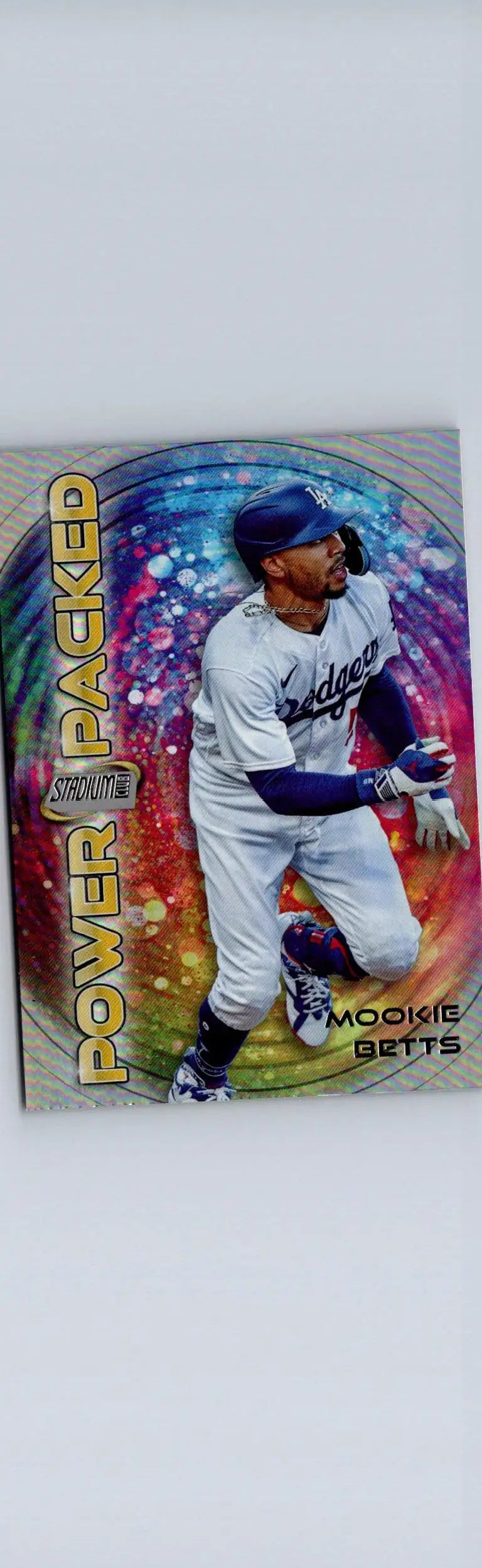 Mookie Betts baseball card from 2024 Stadium Club Betts Power Packed set