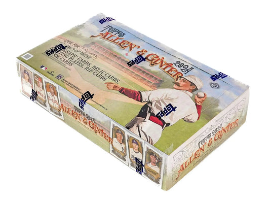 2024 Topps Allen & Ginter Baseball Hobby Box with rip cards and base cards