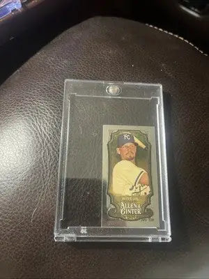 Baseball card featuring Bobby Witt Jr. in Kansas City Royals cap from Topps Allen Ginter Chrome
