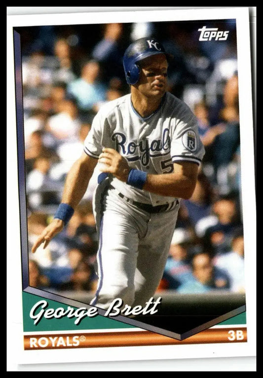 Baseball card featuring George Brett of the Kansas City Royals from 2024 Topps Archives