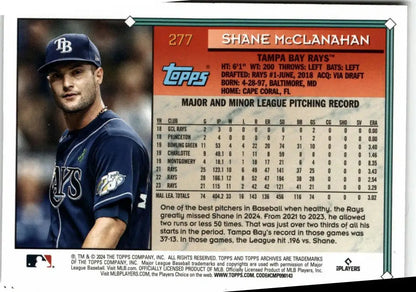 2024 Topps Archives Shane McClanahan baseball card collectible product