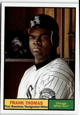 Frank Thomas baseball card from 2024 Topps Archives featuring Chicago White Sox player