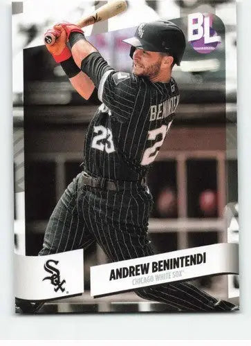 Baseball trading card featuring Andrew Benintendi of the Chicago White Sox from Topps Big League