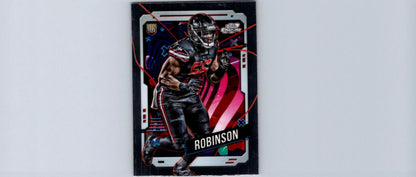 2024 Topps Chrome Cosmic Darius Robinson football trading card with American flag background