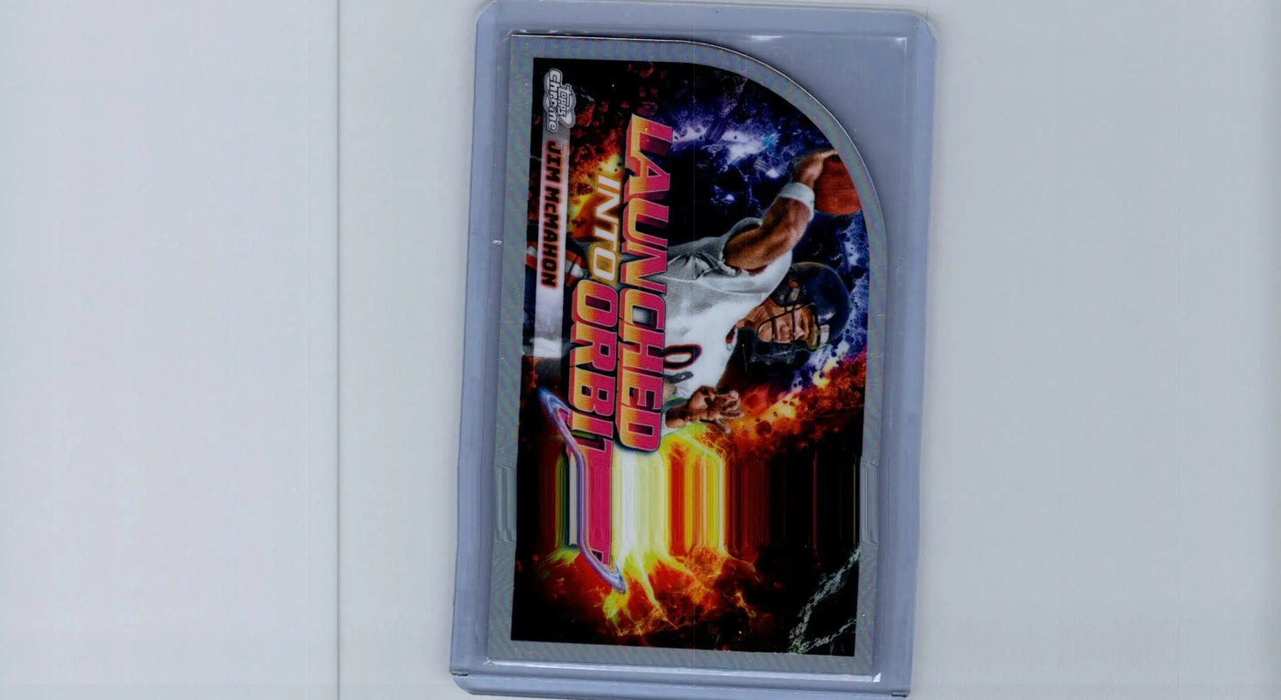 Jim Thome Topps Chrome Cosmic trading card featuring space-themed background and launched text