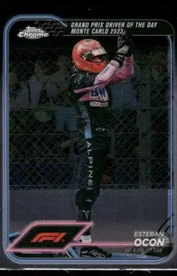 2024 Topps Chrome F1 Esteban Ocon #164 Racing - Trading Card