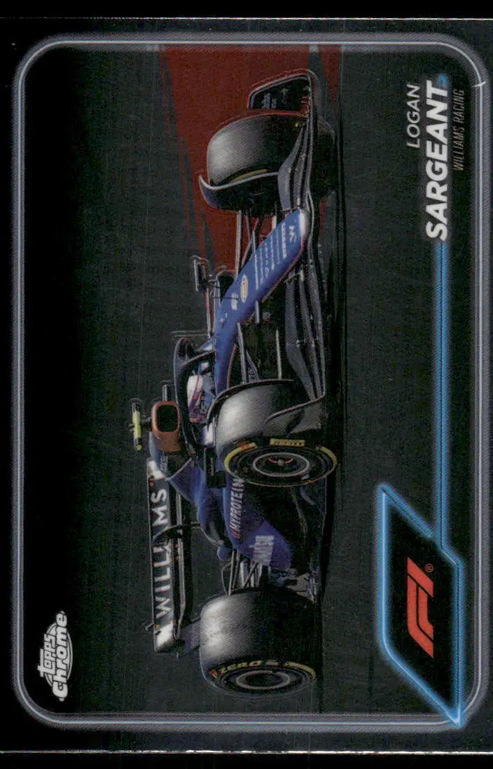 2024 Topps Chrome F1 Logan Sargeant #92 Racing - Trading Card
