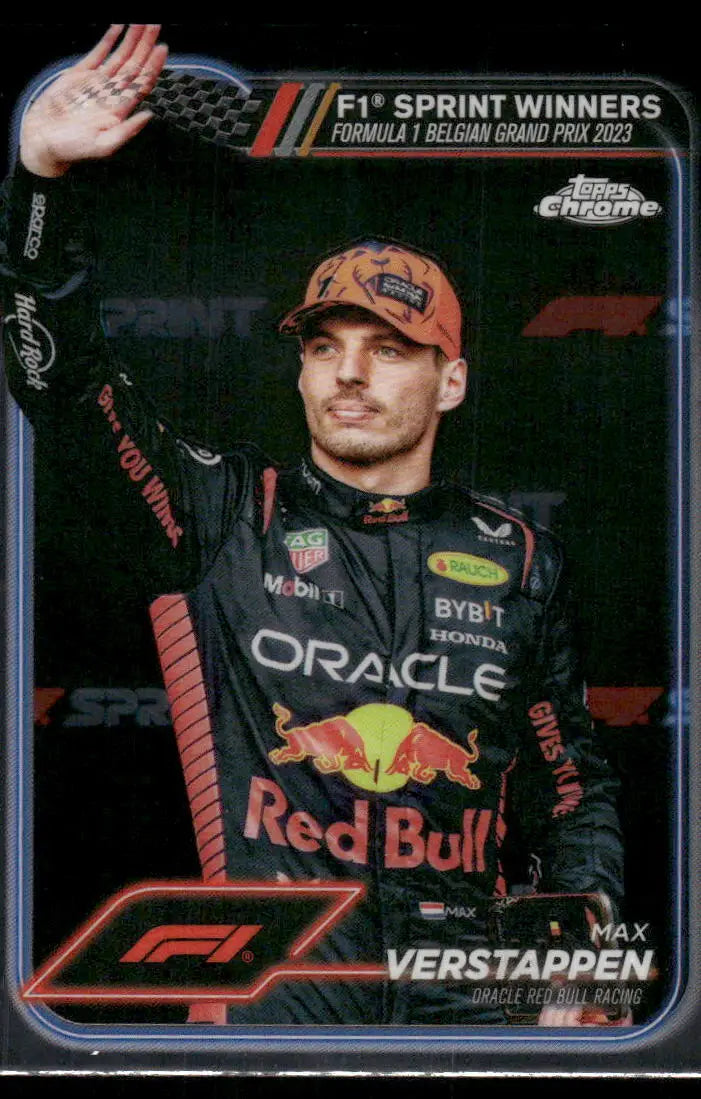 2024 Topps Chrome F1 Max Verstappen #150 Racing - Trading Card