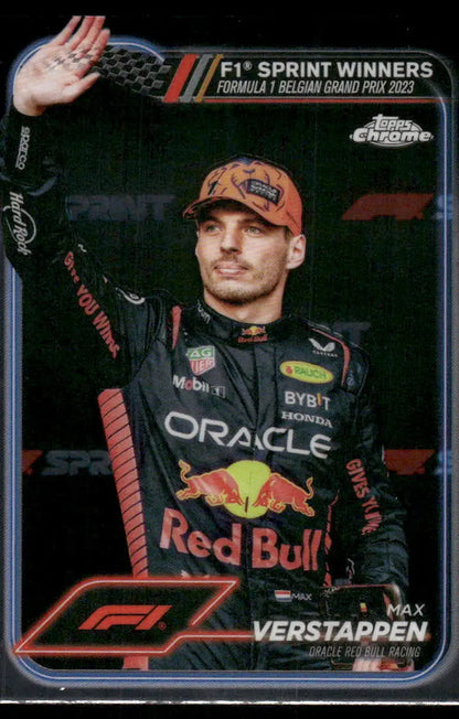 2024 Topps Chrome F1 Max Verstappen #150 Racing - Trading Card