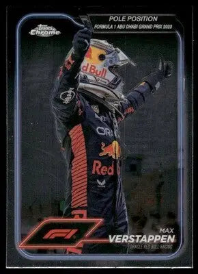 2024 Topps Chrome F1 Max Verstappen #154 Racing - Trading Card
