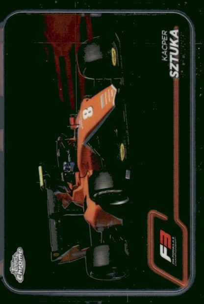 2024 Topps Chrome Formula 1 #122 Kacper Sztuka NM-MT Motorsport Racing Card Image