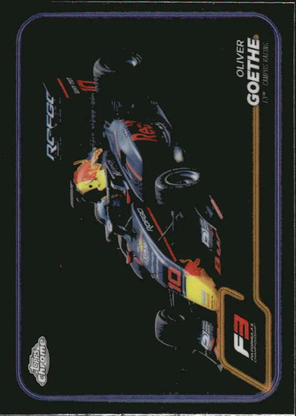 2024 Topps Chrome Formula 1 Oliver Goethe Campos Racing racing card image