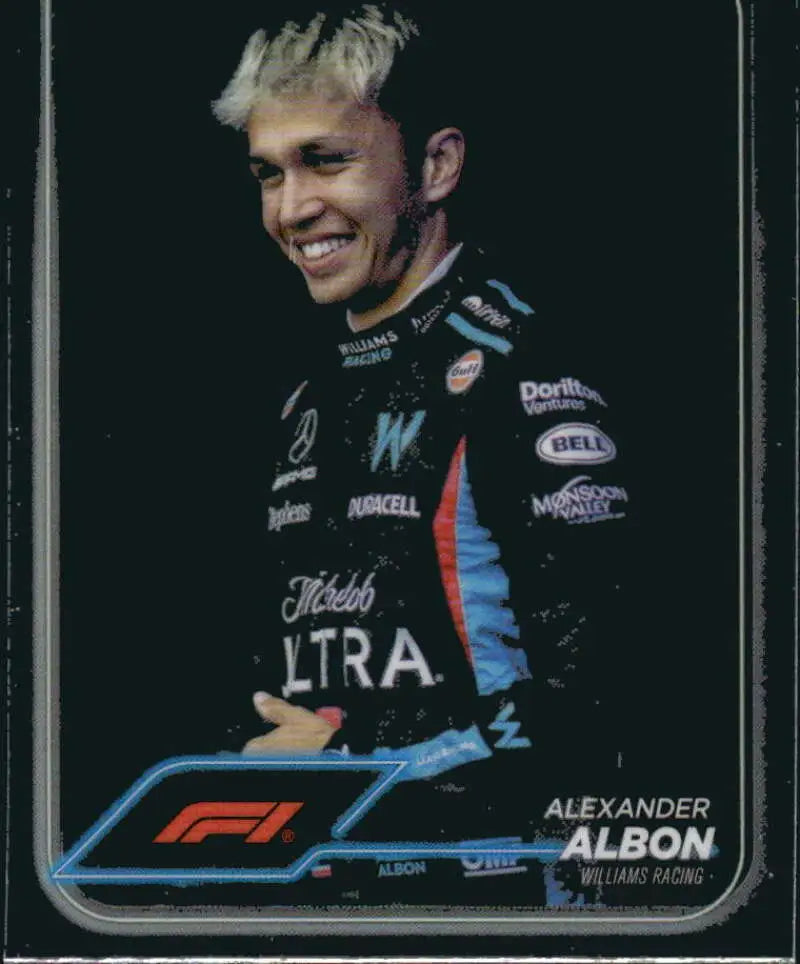 Alexander Albon Williams Racing Topps Chrome Formula 1 trading card 2024 NM-MT