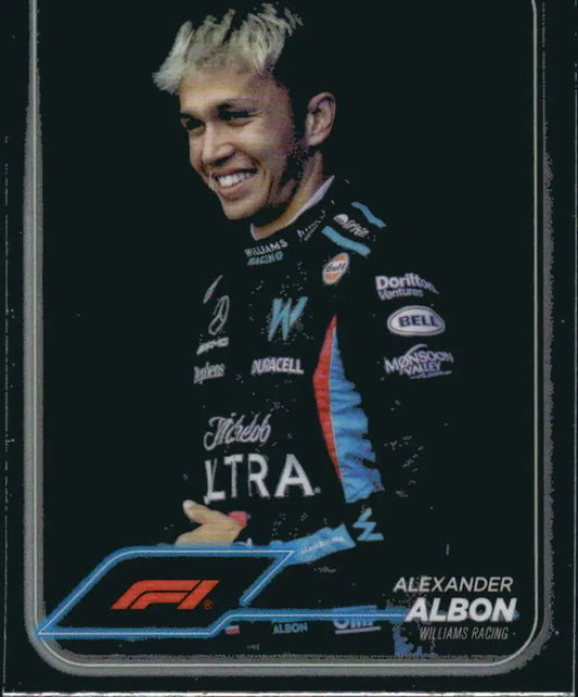 Alexander Albon Williams Racing Topps Chrome Formula 1 trading card 2024 NM-MT