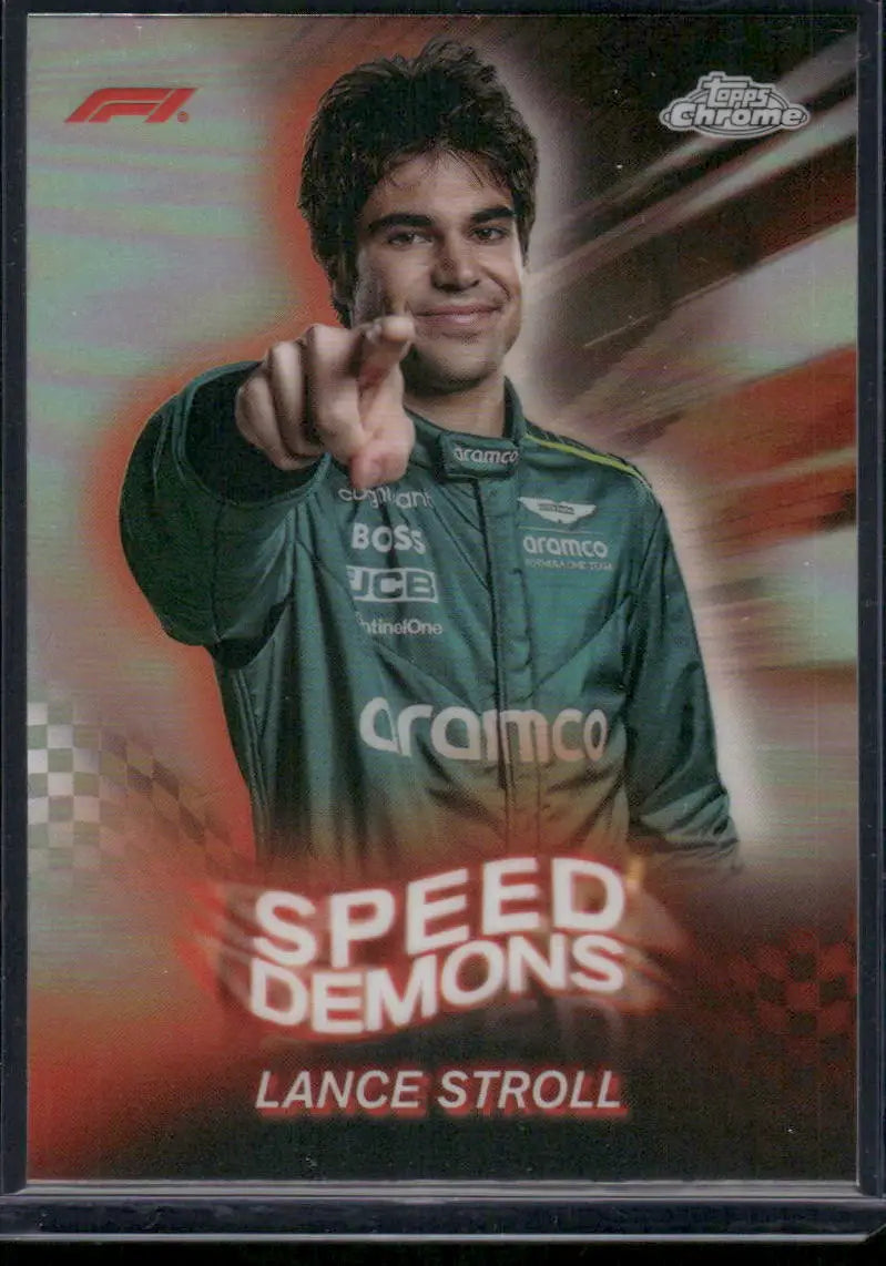 2024 Topps Chrome Formula 1 Speed Demons Lance Stroll #SD-12 Speed Demons - Trading Card