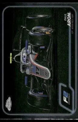 2024 Topps Chrome Formula 2 Paul Aron #103 Auto Racing - Trading Card