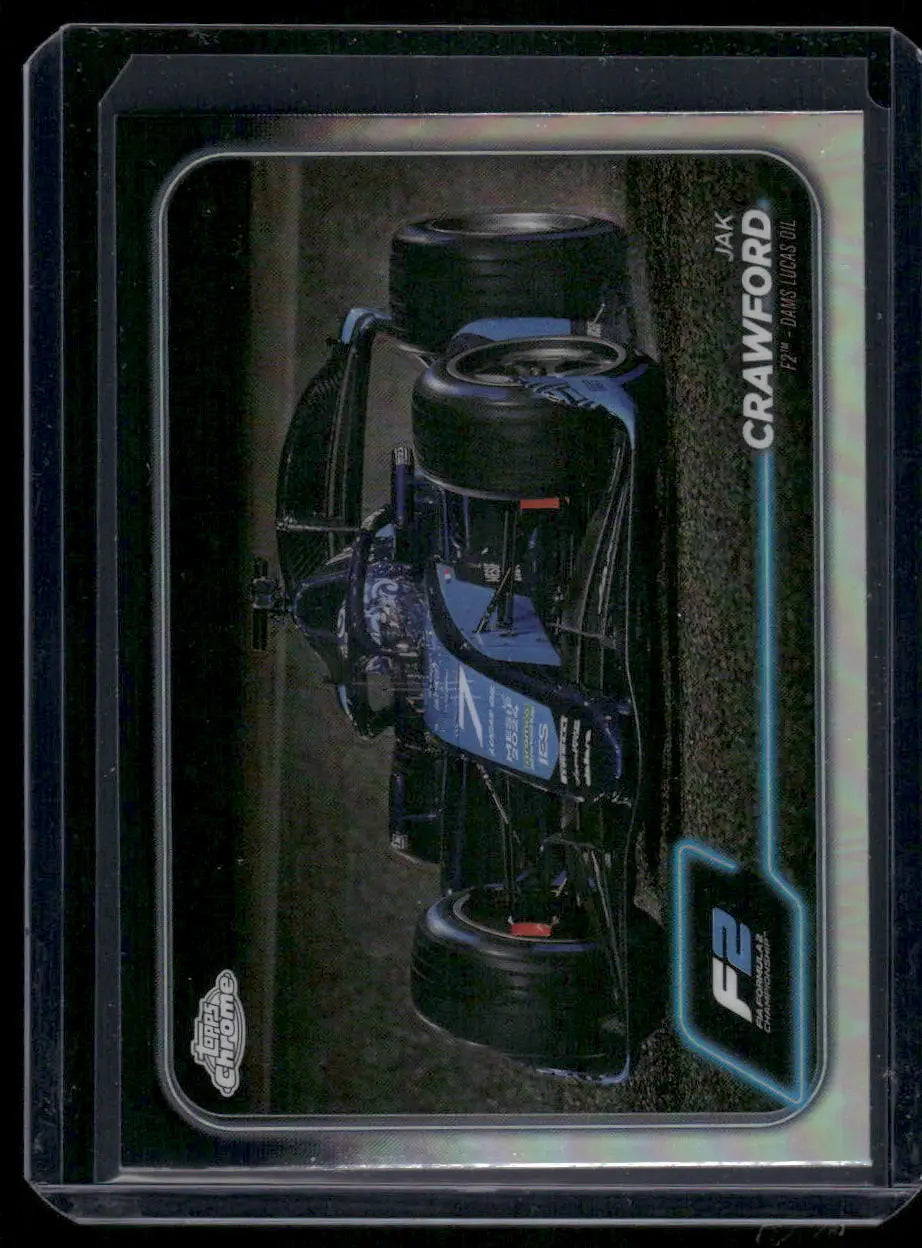 2024 Topps Chrome Formula Jak Crawford #105 Auto Racing - Trading Card