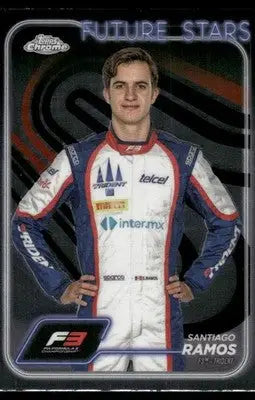2024 Topps Chrome Future Stars Santiago Ramos #48 Auto Racing - Trading Card