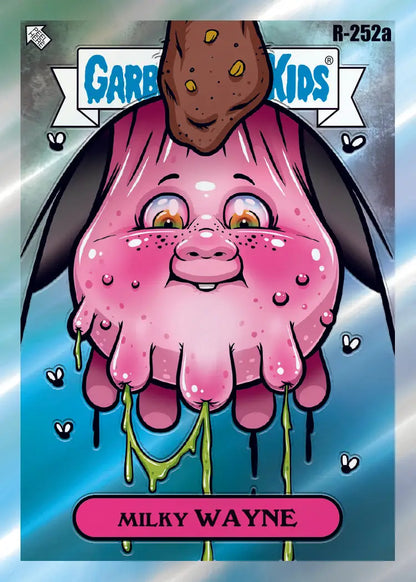 Gross Garbage Pail Kid from 2024 Topps Chrome Garbage Pail Kids trading cards