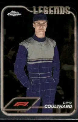 2024 Topps Chrome Legends David Coulthard #191 Racing - Trading Card