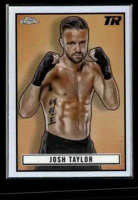 2024 Topps Chrome #TR-8 Josh Taylor 1951 Topps Ringside Boxing