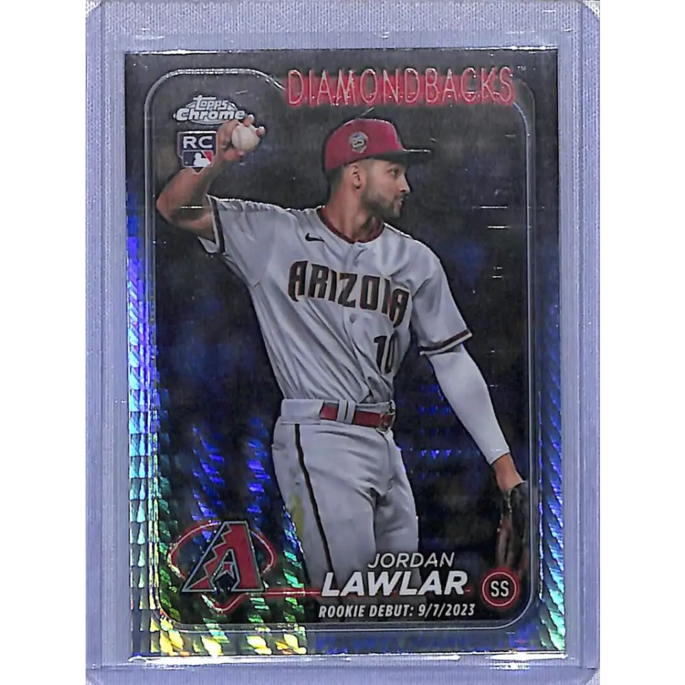 2024 Topps Chrome Update Refractor Prism #USC51 Jordan Lawlar NM-MT RC