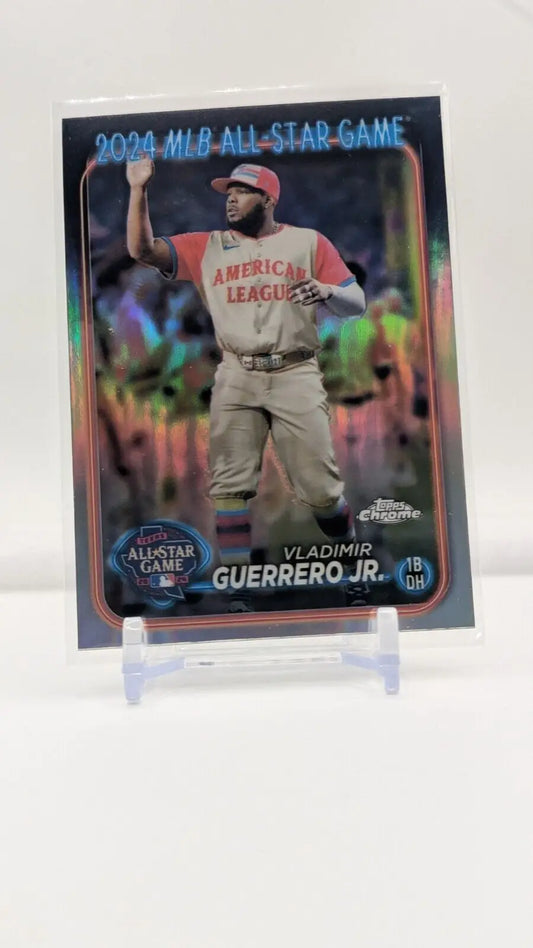 Vladimir Guerrero Jr. 2024 MLB All-Star Game Topps Chrome Update baseball card