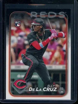 Elly De La Cruz baseball card from 2024 Topps Elly collection, Rookie Card #141