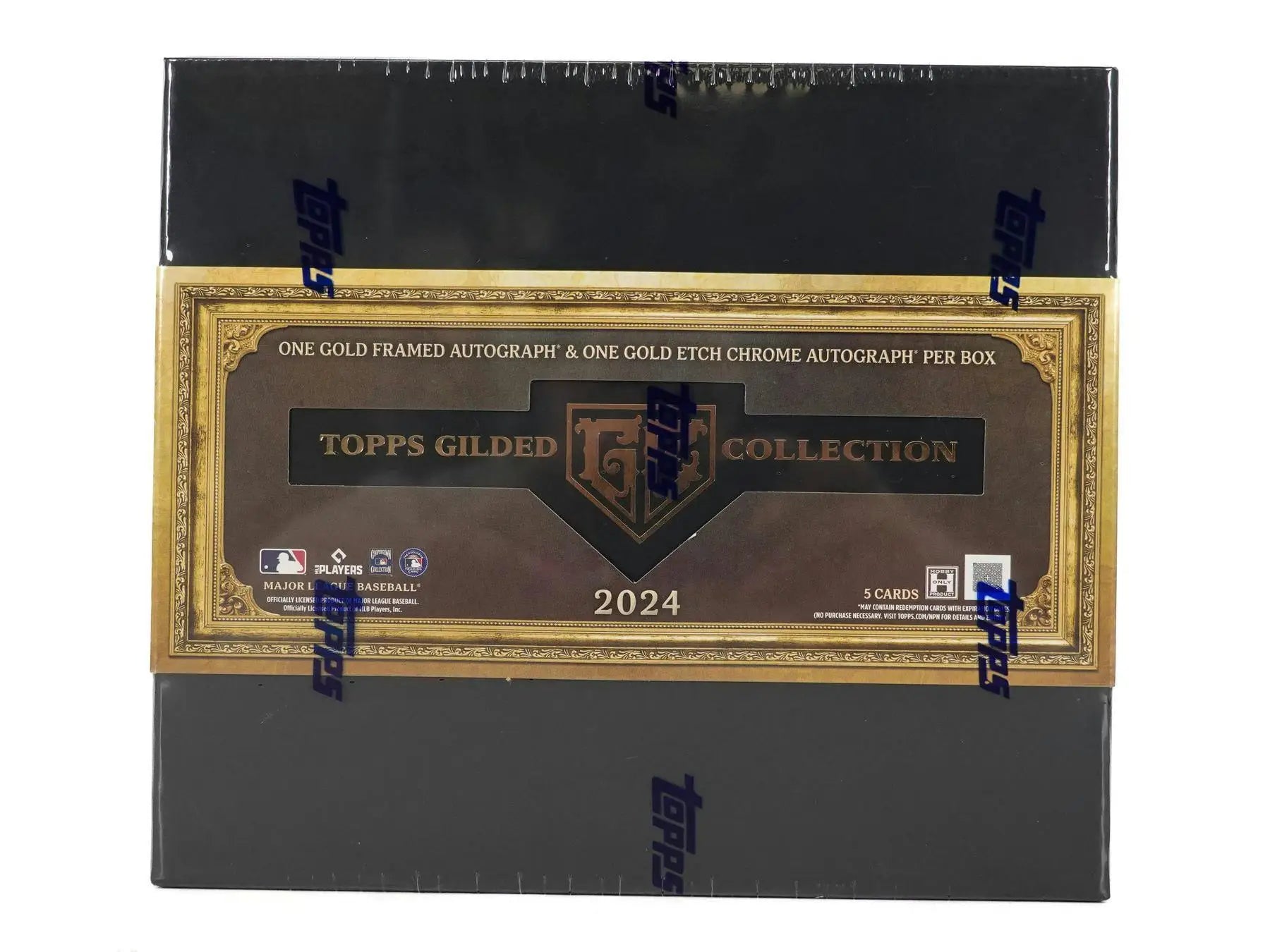 2024 Topps Gilded Collection Baseball Hobby Box with Topps Chrome gold parallel card