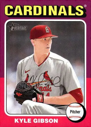 2024 Topps Heritage #269 Kyle Gibson NM-MT Cardinals ID:70403 - Trading Cards
