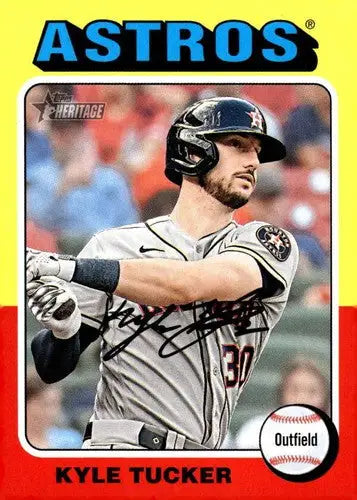 2024 Topps Heritage #304 Kyle Tucker NM-MT Astros ID:70416 - Trading Cards