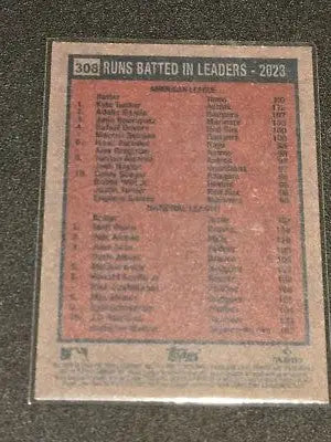 Baseball card featuring Kyle Tucker and Matt Olson from 2024 Topps Heritage with runs batted in