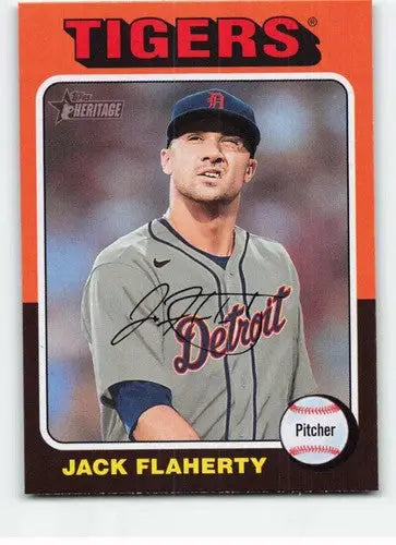 2024 Topps Heritage #357 Jack Flaherty NM-MT Tigers ID:70437 - Trading Cards