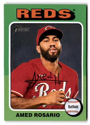 Amed Rosario baseball card from 2024 Topps Heritage High Number collection