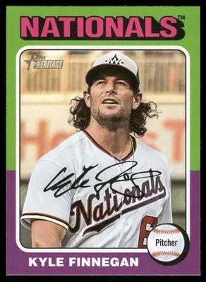 2024 Topps Heritage Kyle Finnegan #41 Baseball