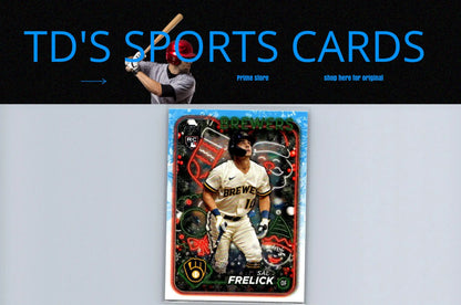 Sal Frelick baseball card from 2024 Topps Holiday H35 Sal Frelick collection